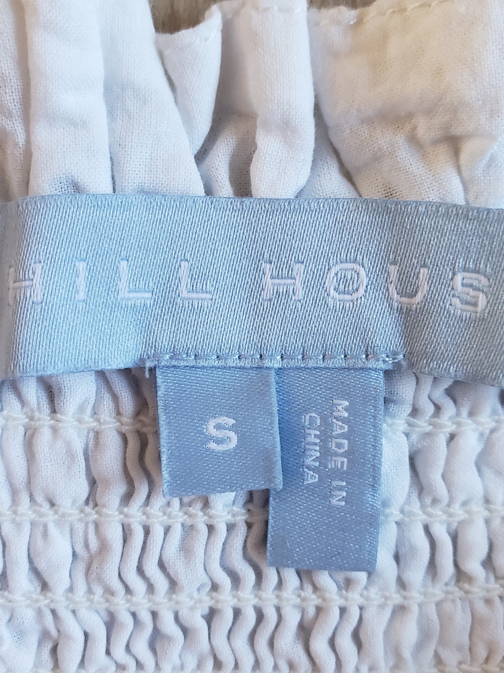 Hill House Paz Top Womens Small White - Picture 4 of 5